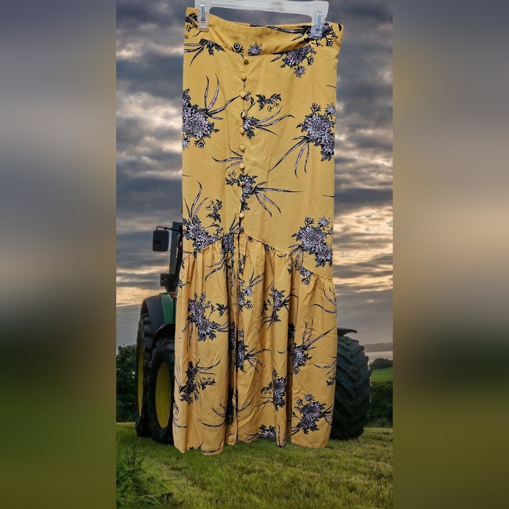 Simplee Floral skirt